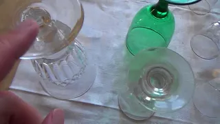 Collecting antique glass: determining age (part 1) of early 1800s to mid 1900s drinking glasses