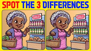 🧠🧩Spot the Difference : Brain Teasers 《A Little Difficult》