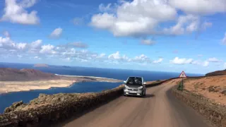 Drive the Mirador del Río in Lanzarote