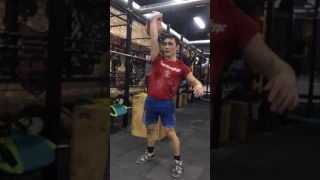 Мировой рекорд рывок 30 кг: вк 63 кг Джони Бенидзе  250 раз / Snatch 30 kg 250 reps