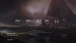 Halo Reach Pre-Alpha Menu Overview