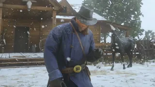 It's Snowing EVERYWHERE in Red Dead Redemption 2