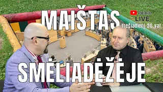 Sprogimas ar pelkės burbuliavimas ? / Parlamento krizė dėl vieno žmogaus ? /LIVE CHAT