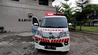 Mobil Ambulance multifungsi Masjid Babussalam BambuDuri