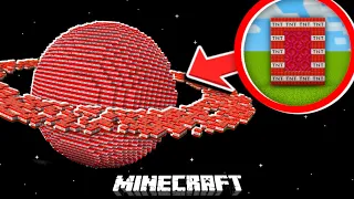 Dodałem 100 NOWYCH PLANET do MINECRAFT! *wow*