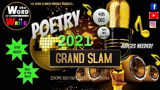 WIW 2021 Poetry Grand Slam!