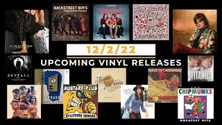 Upcoming Vinyl Releases - for December 2nd, 2022