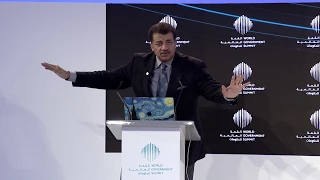 The Future of Colonizing Space- Neil deGrasse Tyson- WGS 2018