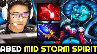 ABED Mid Storm Spirit - 100% Outplay with Scepter Build 7.27 Dota 2