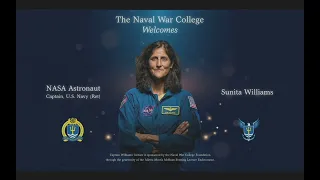 U.S. Naval War College Evening Lecture with U.S. Navy retired Capt. Sunita L. Williams