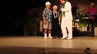 Lelong & Lelang Honored at Luau