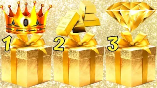 Escolha seu presente 🎁 Choose Your Gift Gold 🎁 Elige Tu Regalo de Oro 🎁