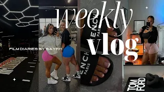 WEEKLY VLOG | back into routine + new gym + virtual meetings + pedi & skincare + sunday reset + more