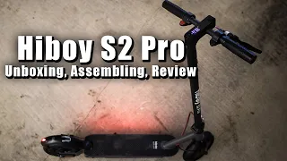 Complete Unbox, Assembly and Review of the Hiboy S2 Pro | Electric Scooter