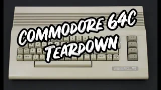 Teardown and refurbishment of a retro Commodore 64C Part 1