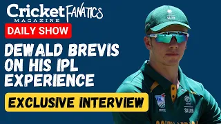 DEWALD BREVIS’ IPL experience | EXCLUSIVE interview