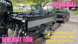 2022 Alumacraft Competitor 185 Shadow Series Tour (Dream Fishing Boat)