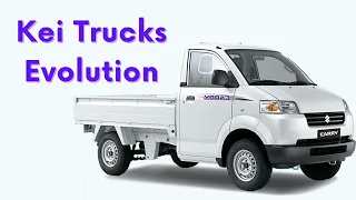 Kei Truck Evolution - History of Japanese Mini Trucks