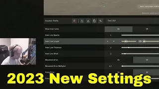 TenZ Shows Special Stretch Crosshair Settings 2023