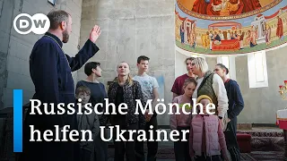 Russische Mönche in Deutschland helfen Ukrainern | DW News