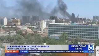 Special forces rescue U.S. embassy staffers in warring Sudan