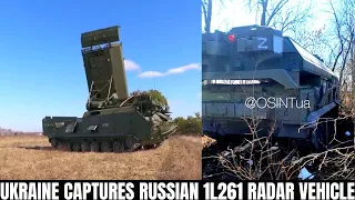 Ukraine Forces Capture Modern and Precious Russian 1L261 Radar Vehicle System