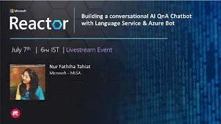 Building a conversational AI QnA Chatbot with Language Service & Azure Bot