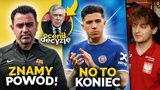 to DLATEGO Xavi został w FC Barcelonie! Ancelotti KOMENTUJE! Enzo Fernandez WYPADA do końca sezonu…