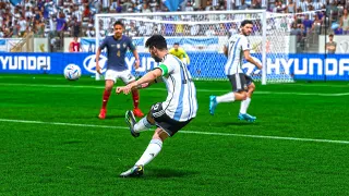 LIONEL MESSI Finesse Shots From FIFA 2006 to 2023