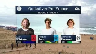 Quiksilver Pro France: Round One, Heat 4