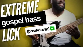 EXTREME Gospel Lick in a Major Key (made simple)