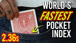 Worlds FASTEST 52 card deck INDEX!