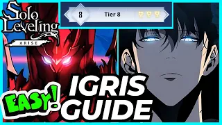 [Solo Leveling: Arise] Igris Guide! NEVER LOSE!