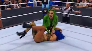 Charlotte Flair V.S Shotzi 2/2 + Shotzi Attacks Sasha Banks