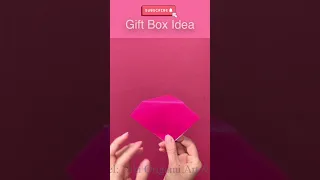 "DIY Pyramid Gift Box in Minutes | Super Easy Origami Tutorial" #giftbox #easyorigami#nikiorigami