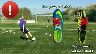 How to Shoot a Soccer Ball with Power - Tutorial by freekickerz