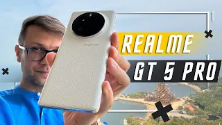 ПОЧТИ ХОРОШО 🔥 СМАРТФОН REALME GT5 PRO Snapdragon 8 Gen 3 IP64 50 МП 100 Вт 1,5 K ИЛИ IPHONE 15 ?