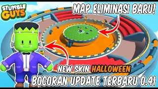 BOCORAN UPDATE TERBARU 0 41! ADA MAP ELIMINASI BARU & SKIN BARU HALLOWEEN - Stumble Guys