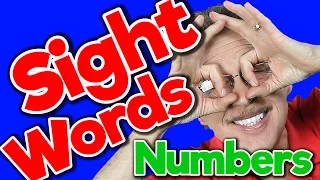 Sight Words - Numbers | Sight Words Kindergarten | High Frequency Words | Jack Hartmann