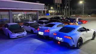 LEGENDS HAVE ARRIVED | R35 GTR & A90 SUPRA | South Scene