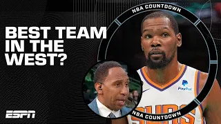 The Suns are NOT the best team in the West! - Stephen A. | NBA Countdown