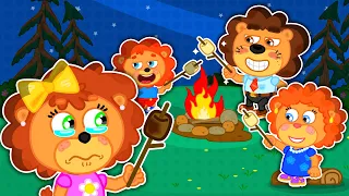 Skip to My Lou ⛺️ Lion Family Camping 🏕 Camping Song - Nursery Rhymes &Kids Songs | Cartoon for Kids