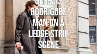 Genesis Rodriguez Man On A Ledge Strip Scene