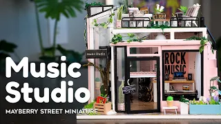 Full Build Music Studio | Mayberry Street Miniatures