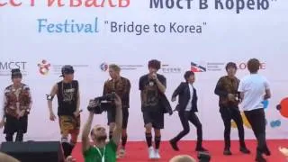 BTS - The Rise of Bangtan 140614 Festival «Bridge to Korea» Moscow