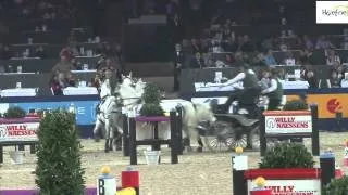 IJsbrand Chardon-FEI World Cup Mechelen 2010 Warm Up