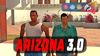 CJ Улетел В VICE-CITY! ПЕРВОЕ ВПЕЧАТЛЕНИЕ - ОБНОВЛЕНИЕ ARIZONA RP 3.0