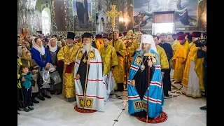 Патриаршая литургия в Преображенском соборе г. Болграда
