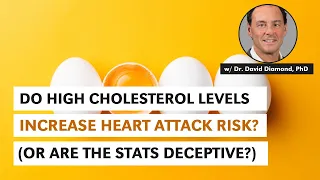 Do High Cholesterol Levels Increase Heart Attack Risk? (Or Are The Stats Deceptive) w Dr. Diamond