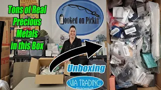 Unboxing a Via Trading box - Tons of Precious Metals in this box - Buy Direct from this video!